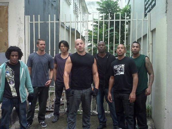 First On-Set Photos from Fast Five