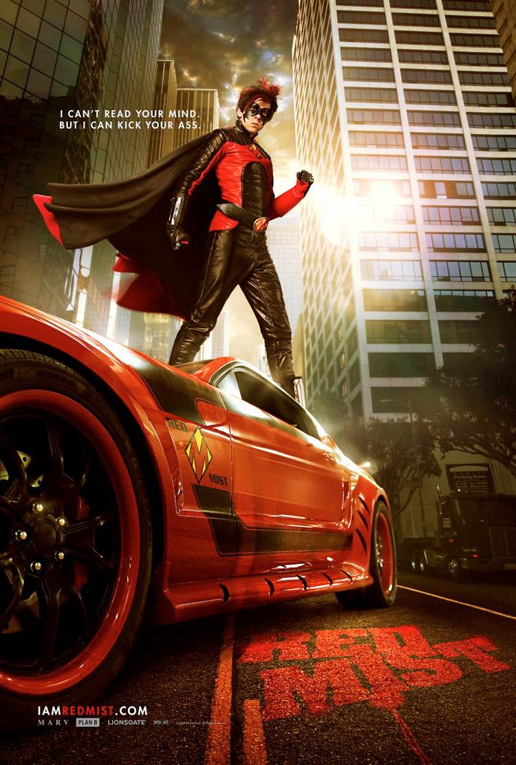 The Red Mist Is Set to Kick-Ass in New Poster!