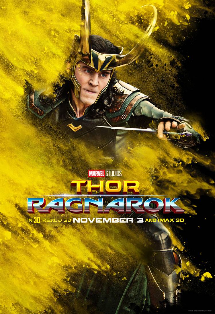 Thor Gets Barbaric in Colorful New Ragnarok Character Posters