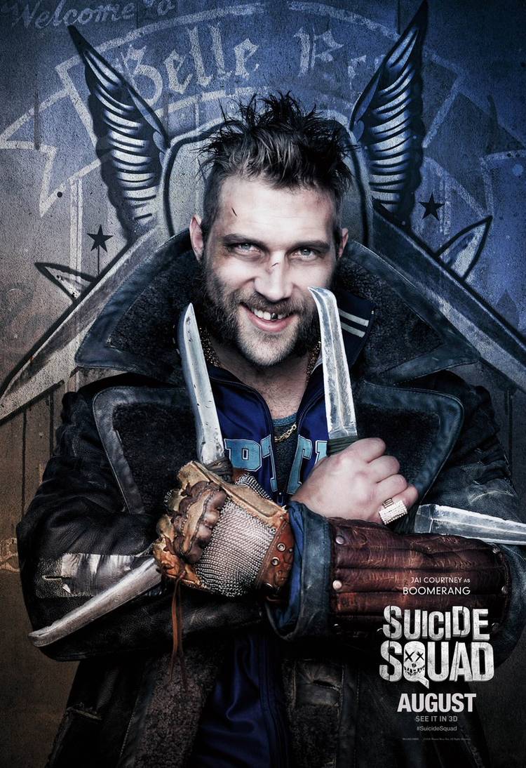 Suicide Squad Character Posters Break Task Force X Out of Prison