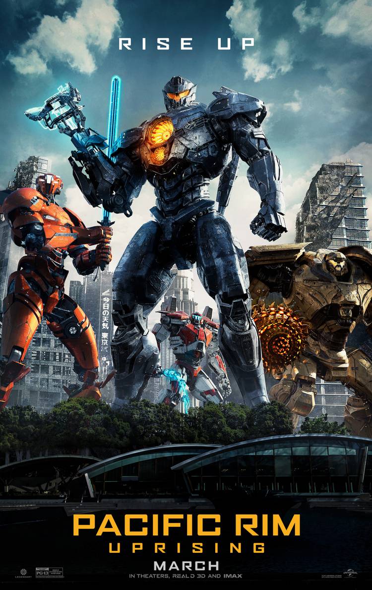 Pacific Rim 2 IMAX Posters Show Off New Jaeger Robots