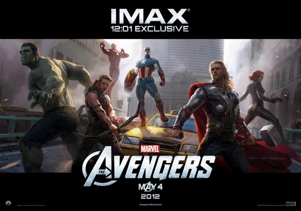 Marvel's The Avengers Midnight IMAX Poster
