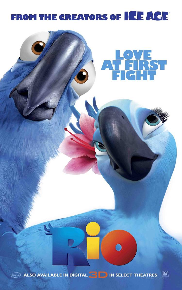 Cars 2, Winnie the Pooh, and Rio Posters