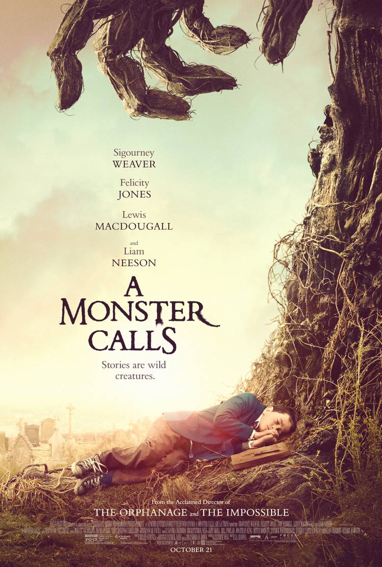 A Monster Calls Poster Awakens a Wild Creature
