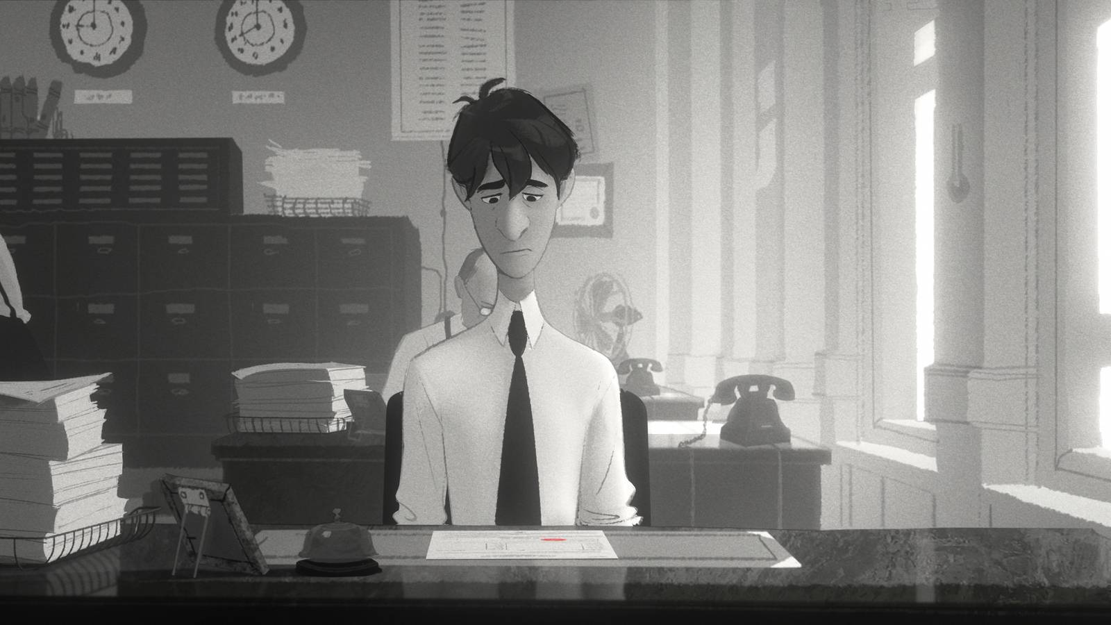 Three Paperman Photos Introduce a Love Interest for Our Hero