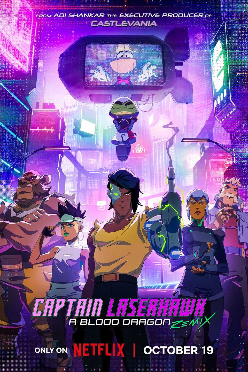 Captain Laserhawk TV Series Poster
