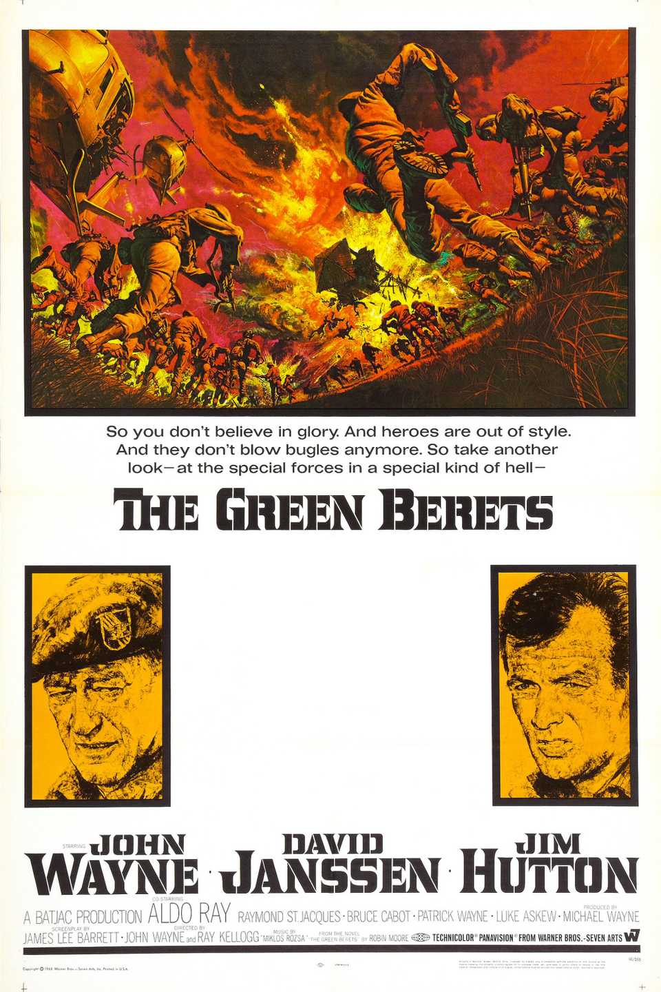 John Wayne's 'The Green Berets' Redefined the War Genre (in a Bad Way)