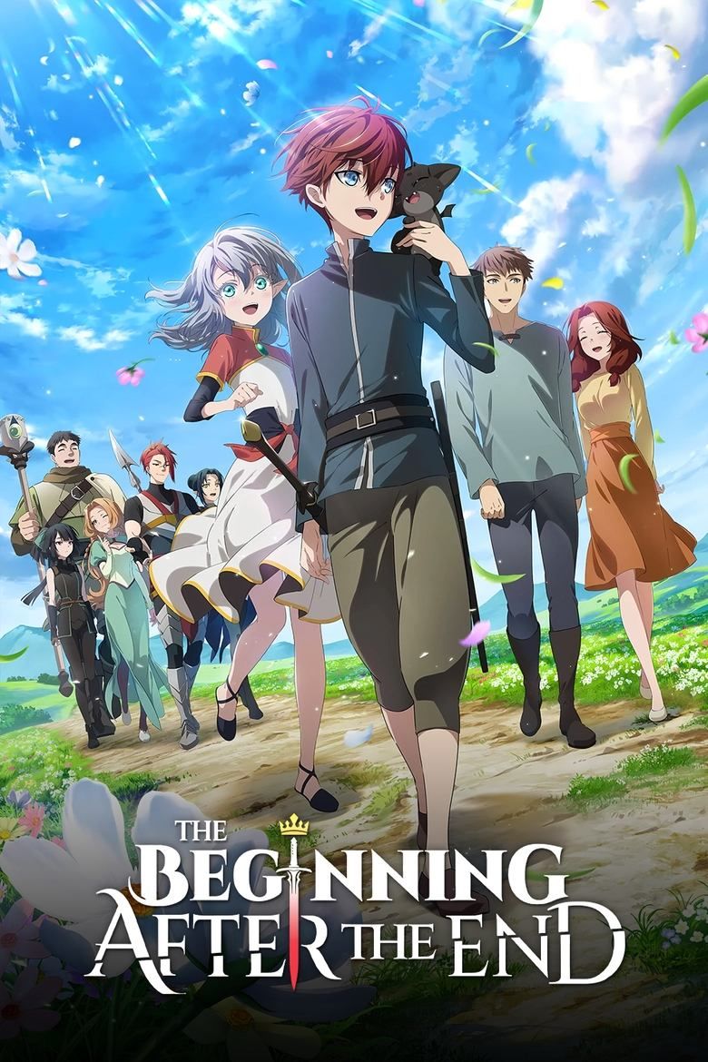 Poster oficial da segunda temporada de The Beginning After the End.