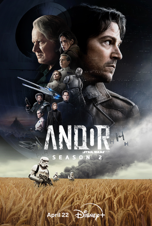 Cena da série Andor com Cassian Andor