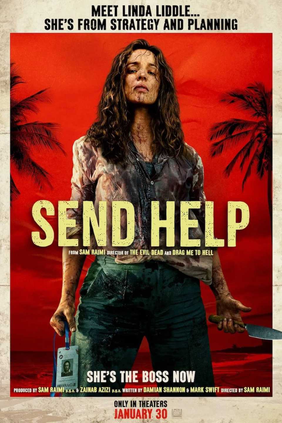 Send Helpp Sam Raimi's New Survival Horror Film 'Send Help' Officially Rated R