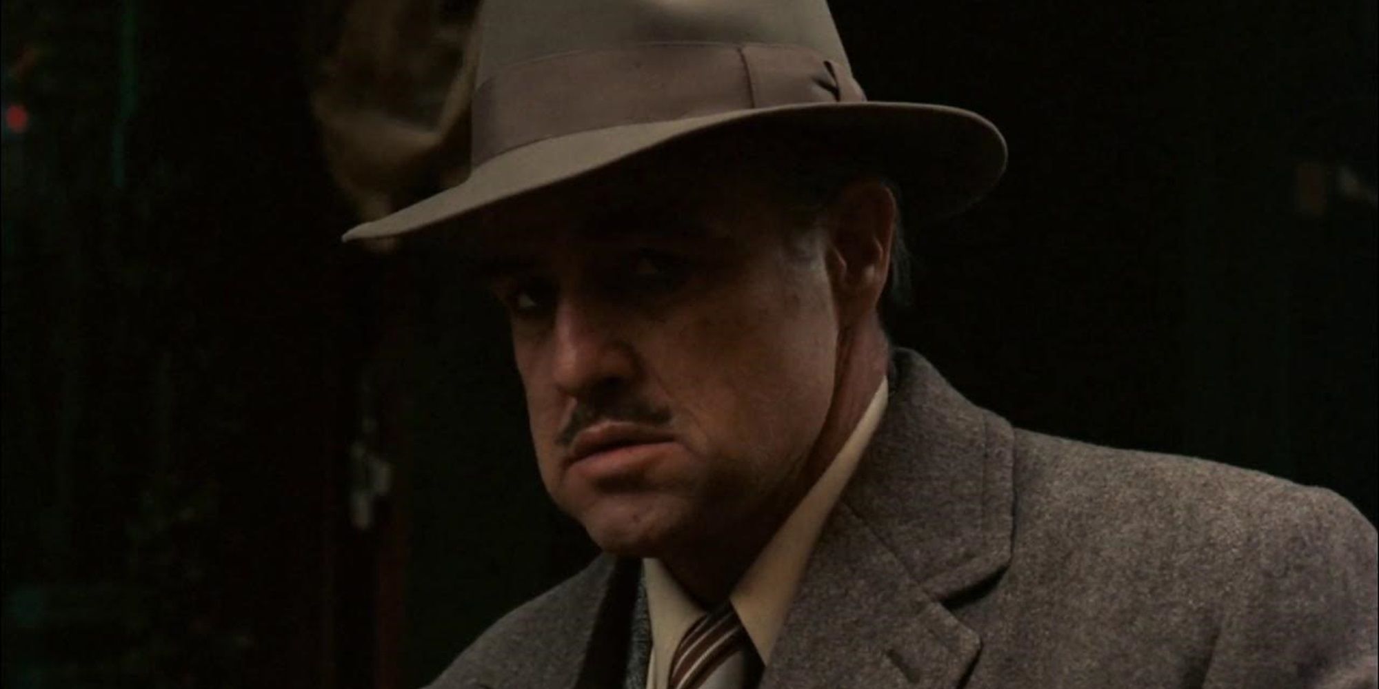 vito looking worried in the godfather