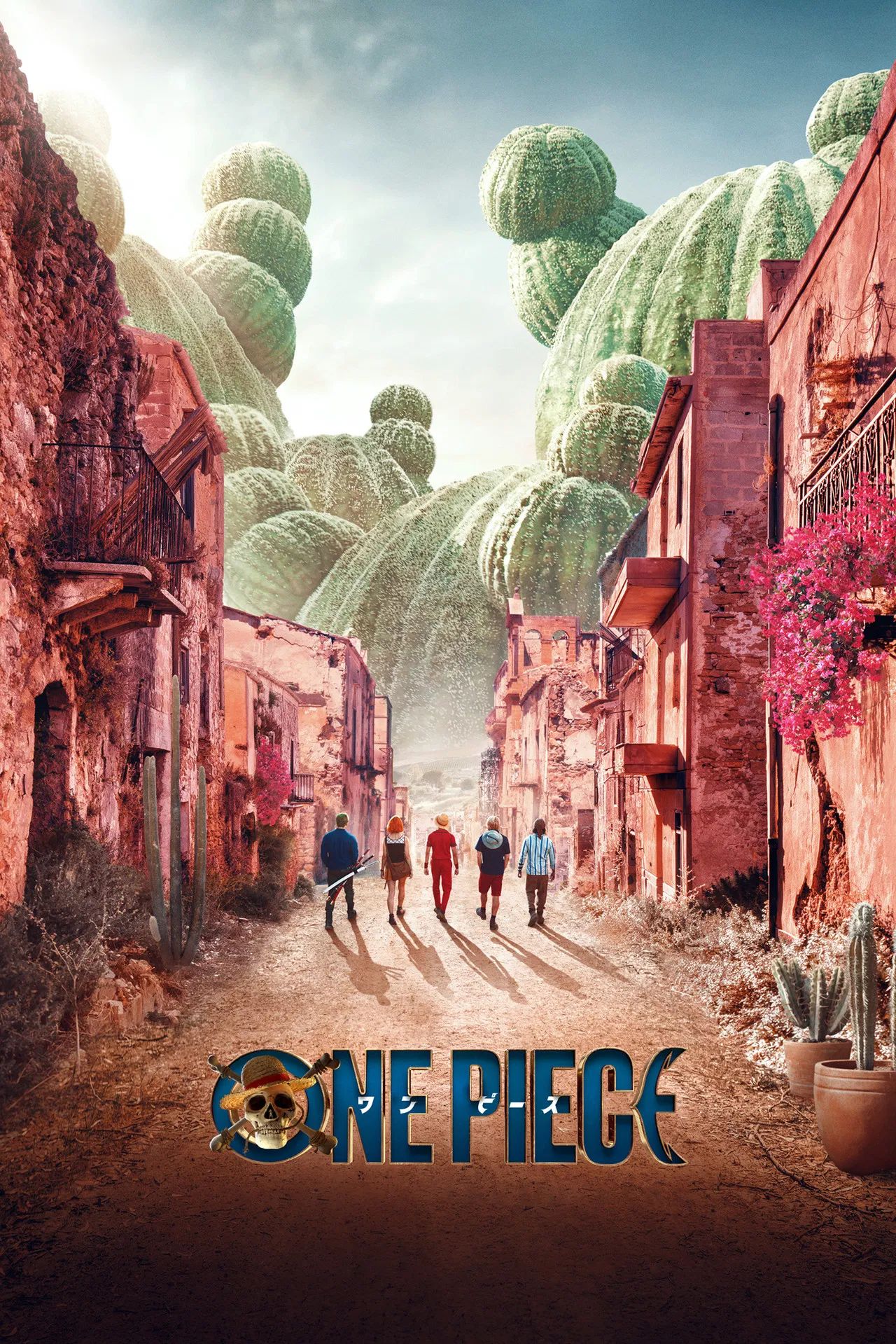Poster promocional da 3ª temporada de One Piece, The Battle of Alabasta