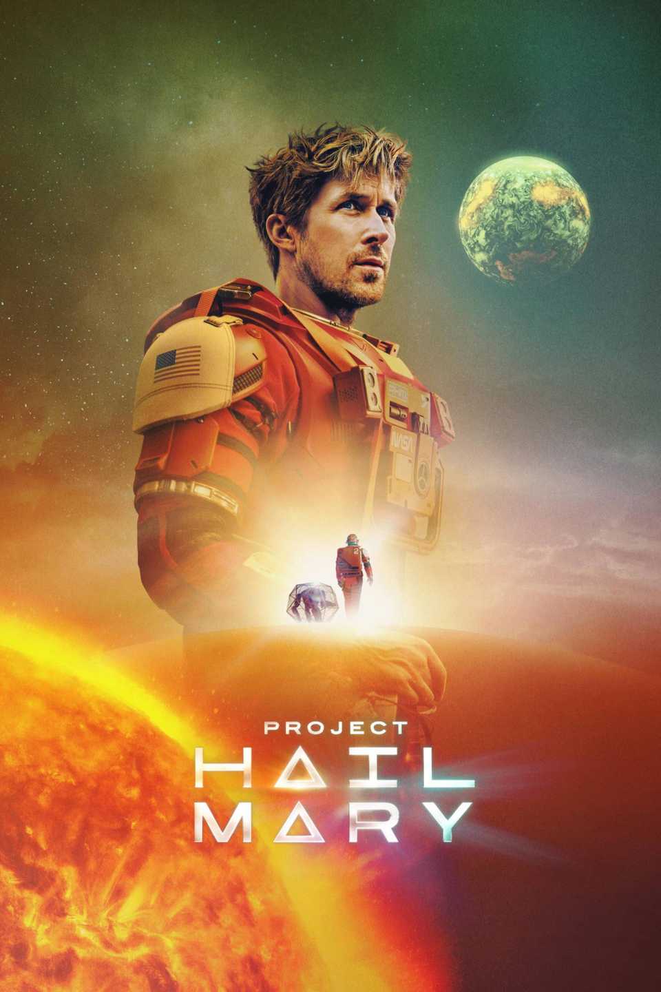 Project Hail Mary movie poster featuring Ryan Gosling