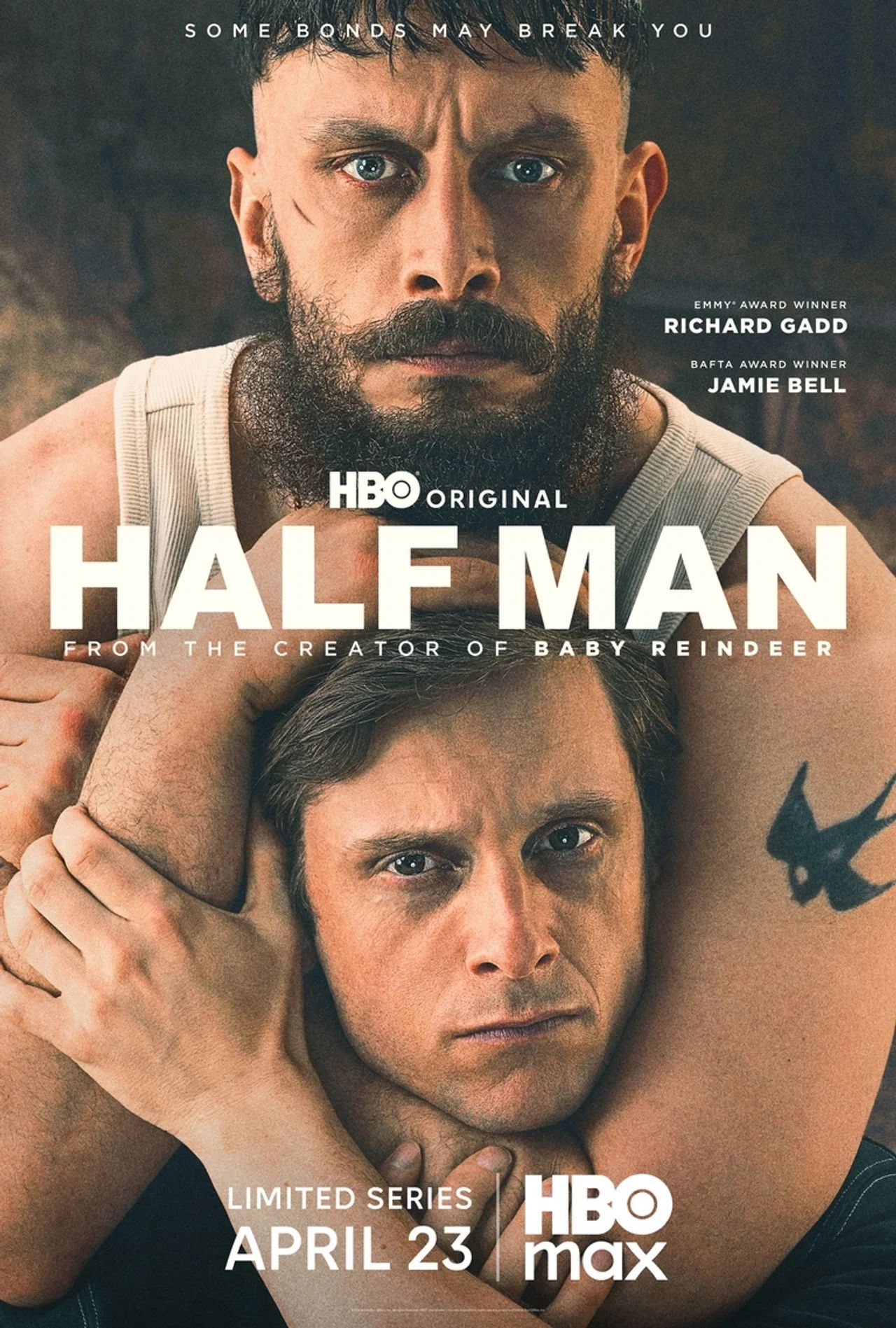 Pôster oficial da série Half Man da HBO