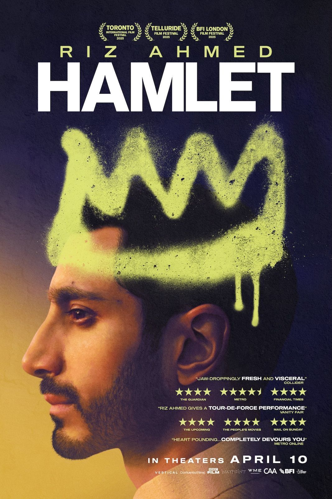 Pôster do filme Hamlet com Riz Ahmed