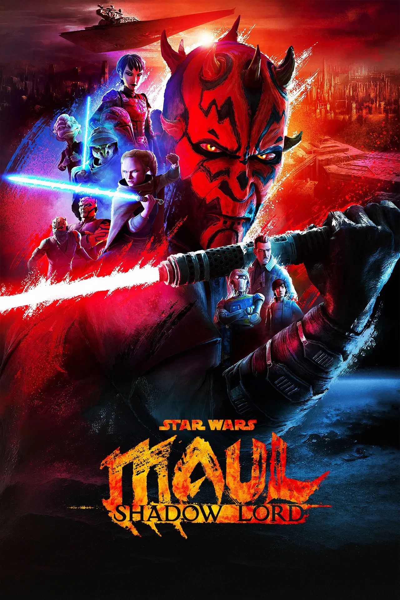 star wars maul shadow lord poster
