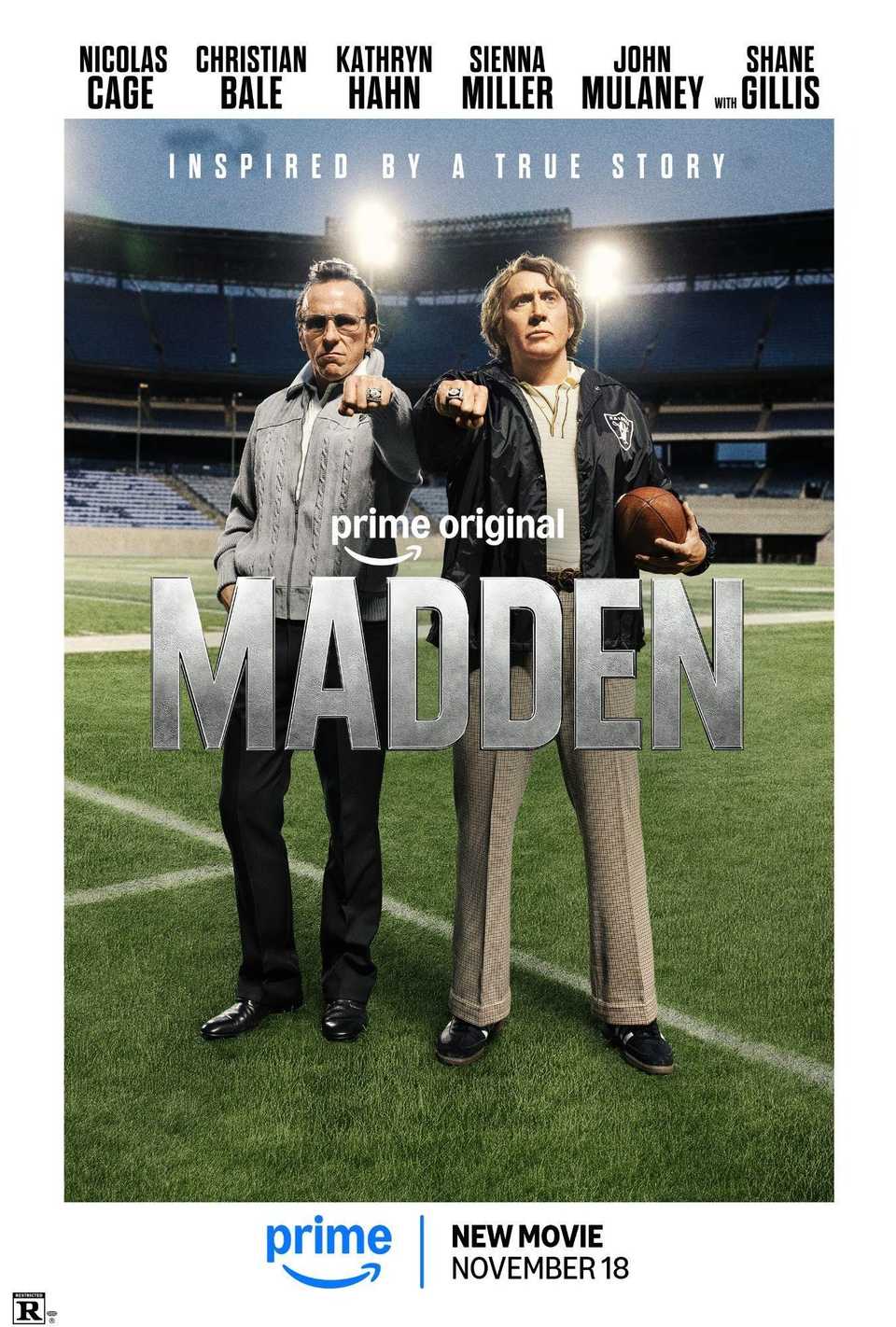 Nicolas Cage's 'Madden' Lands Official Streaming Date on Prime Video