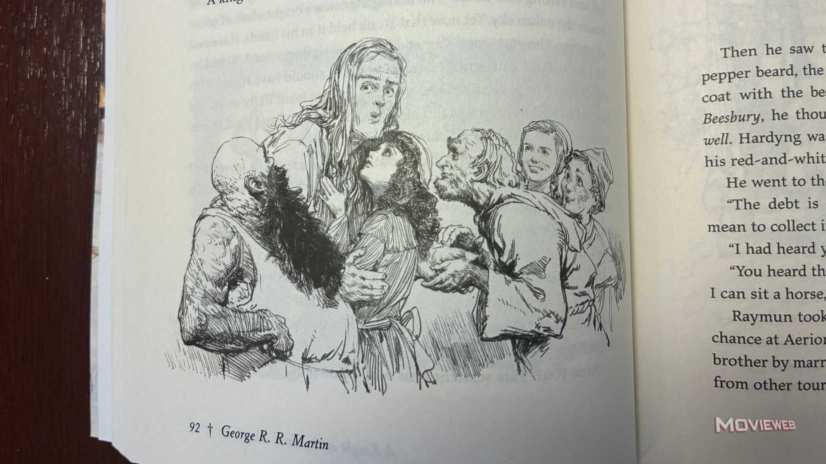 Smallfolk support Ser Duncan the Tall in "The Hedge Knight"